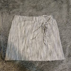 Abbeline Linen Wrap Style Skirt